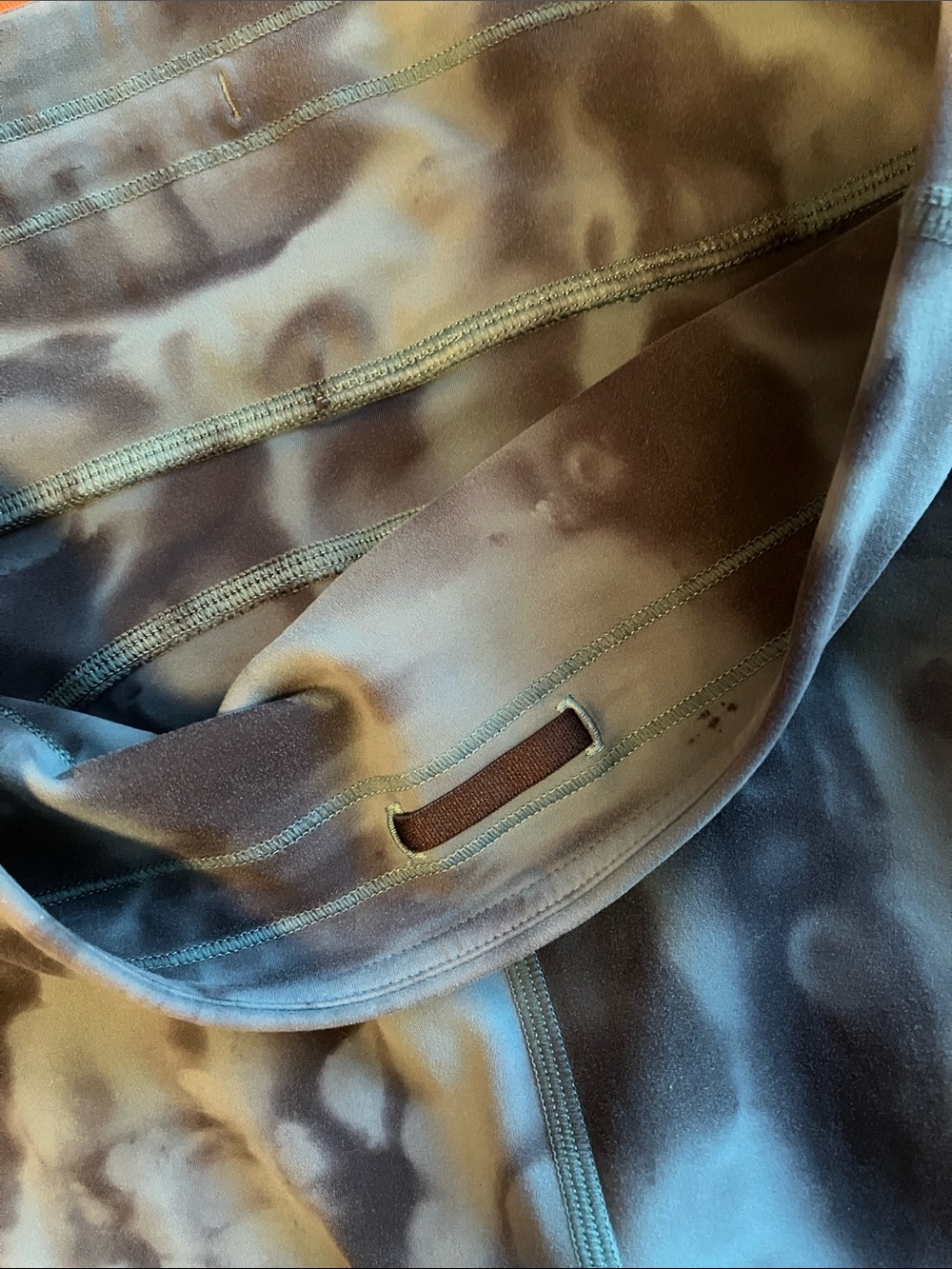Lululemon Wunder train tie dye leggings - Picture 6 of 10